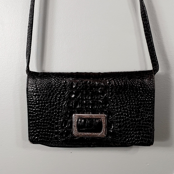 ‼Final Sale‼Brighton Crocodile Leather Crossbody Cluch